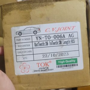 Trục láp trái Toyota Altis